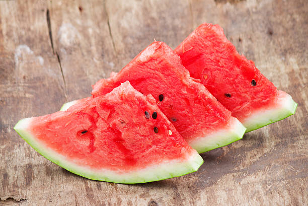 istock Slices of fresh ripe watermelon 589435332