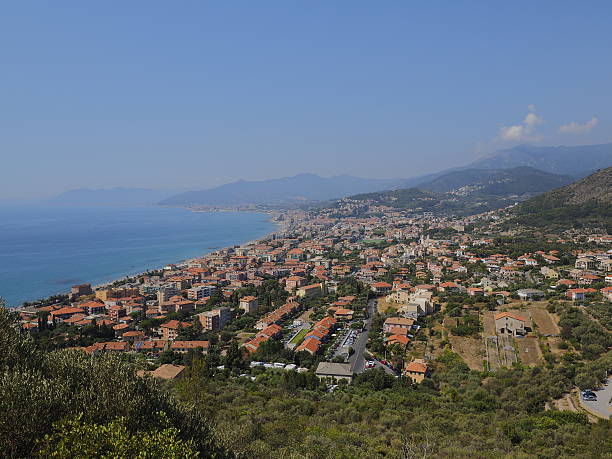 istock Panoramic view of Borgio Verezzi 589437696