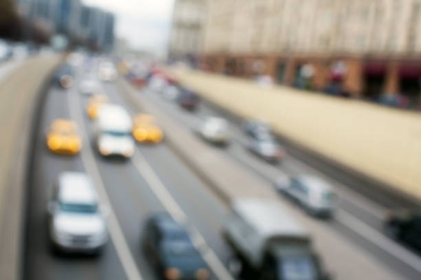 istock City traffic, bokeh, unfocused 589438226