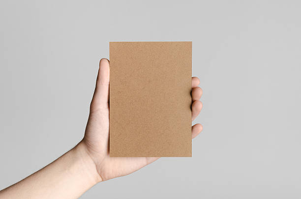 Kraft A6 Flyer / Postcard / Invitation Mock-Up