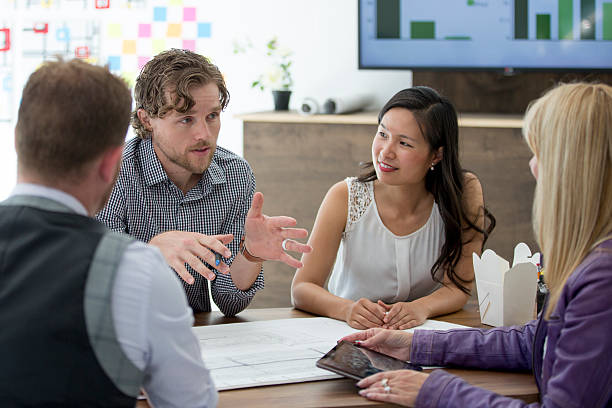 istock Business Professionals Working on New Strategies 589449666