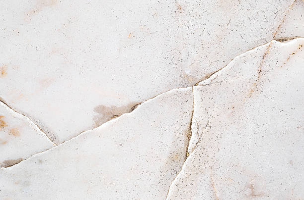 istock Closeup surface abstract marble pattern at the cracked marble stone 589454460