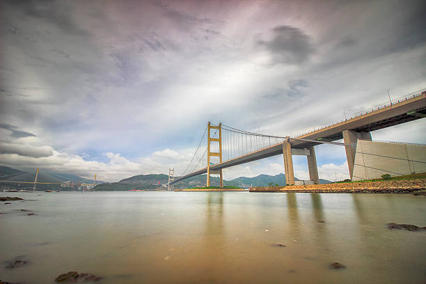 istock Tsing Ma Bridge in Hongkong 589456404