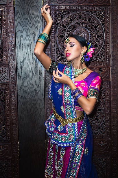 istock Beautiful belly dancer woman 589456756