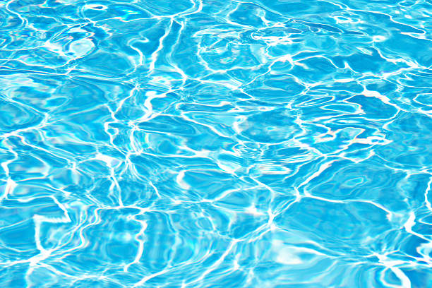 Swimming Pool Water Textured Background