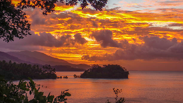 istock Papua New Guinea Sunset at Tawali 589460342