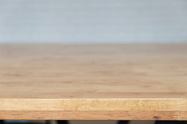 istock wooden table for display your product 589539770