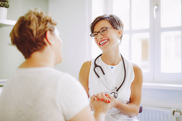 istock Female doctor is working in the surgery 589546152