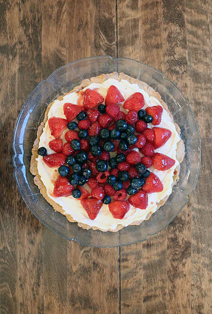istock Summer berry pudding dessert with strawberries, raspberries and blueberries 589549400
