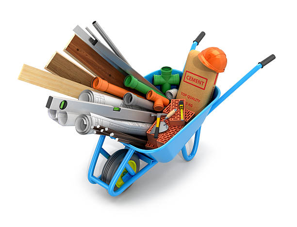 istock Set of building materials. 589551716