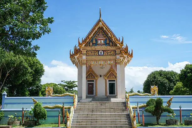 Wat Khunaram temple on Samui island, Thailand
