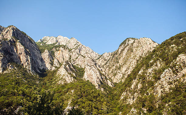 Mountains landscape in Montenegro Mountains landscape from mountains pass in Montenegro channel billed toucan stock pictures, royalty-free photos & images