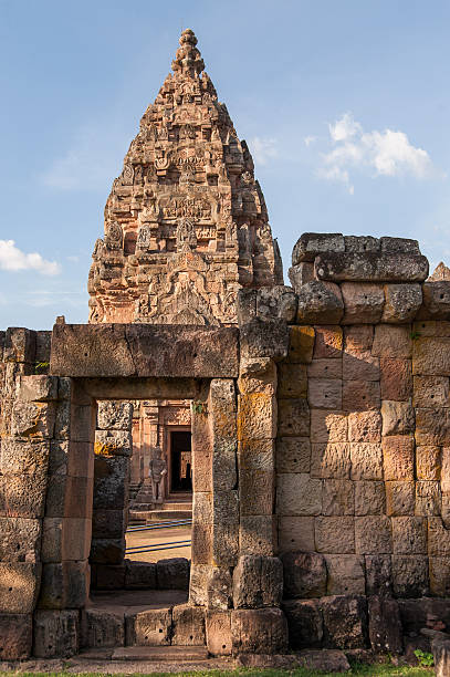 istock Old stone temples Asia ancient historical park Asian Buddhists t 589556818