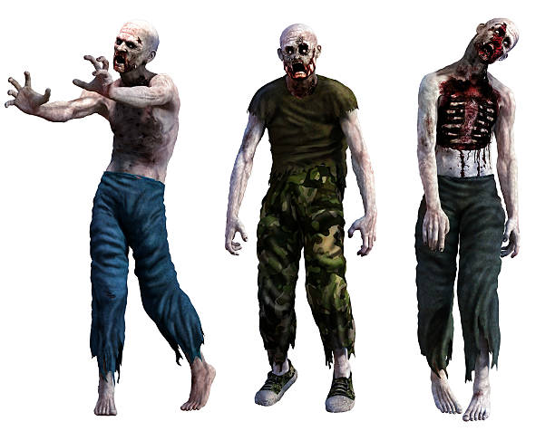 Zombies stock photo