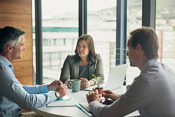 istock Great ideas happen in this boardroom 589564570