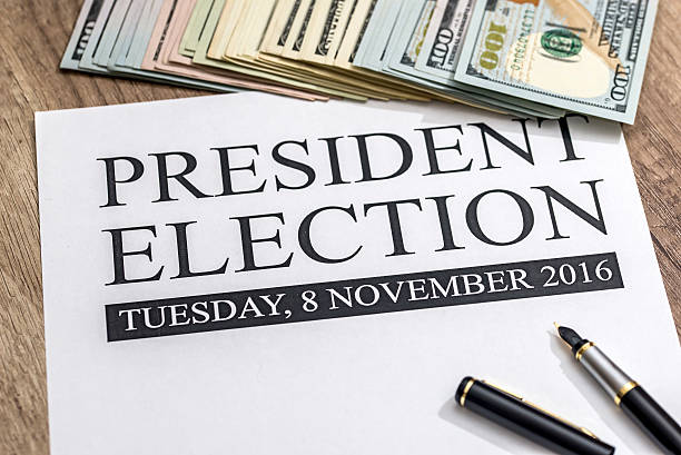 istock blank president election with pen 589574516