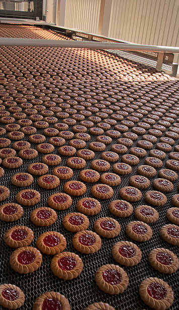 istock Production of cookies 589576030