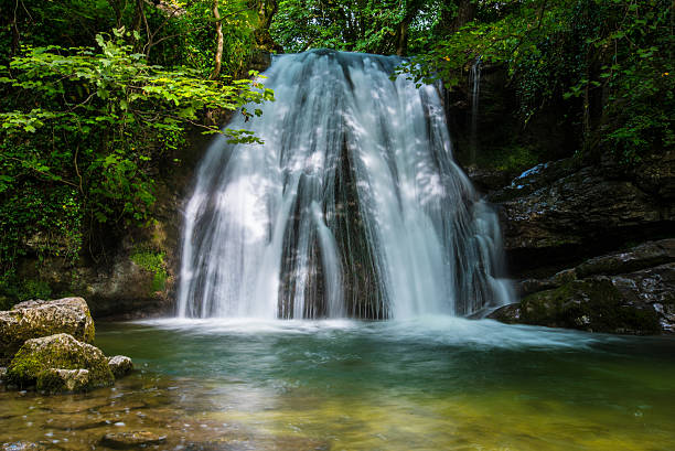 istock Janets Foss near Malham, Yorkshire, UK 589579188