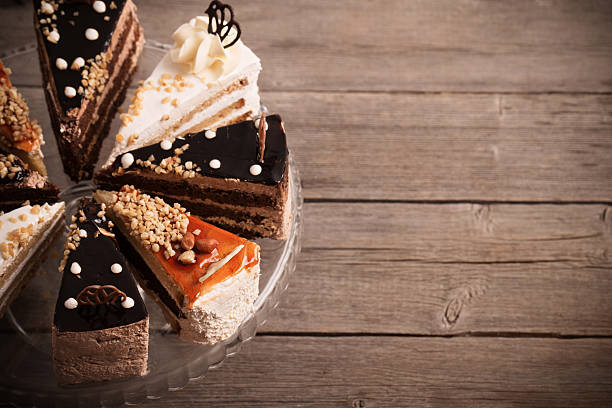 istock cake on old wooden background 589580272