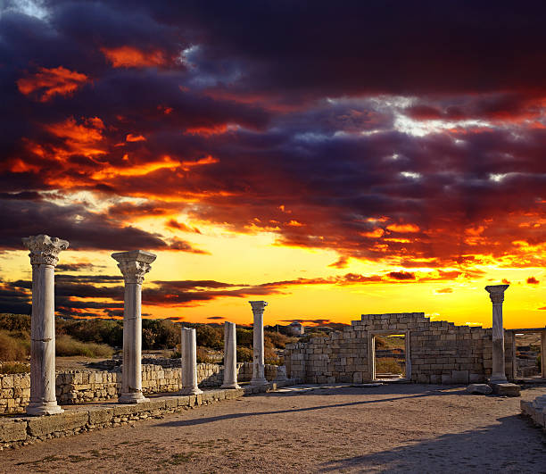 istock Ruins of Khersones 589939604