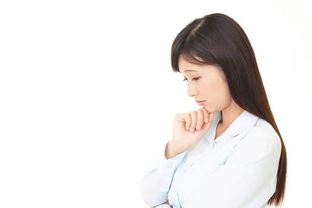 istock Depressed Asian woman 589941754