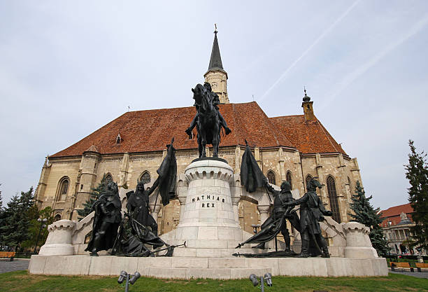istock St. Michael's Church in Cluj-Napoca 589942350
