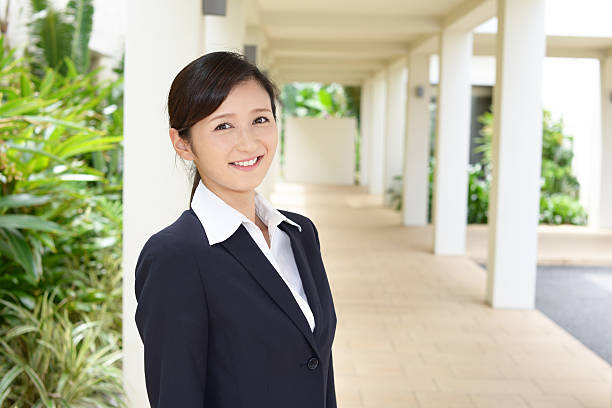 istock Smiling business woman 589943816