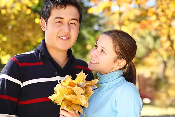 Photo of Happy young couple in love