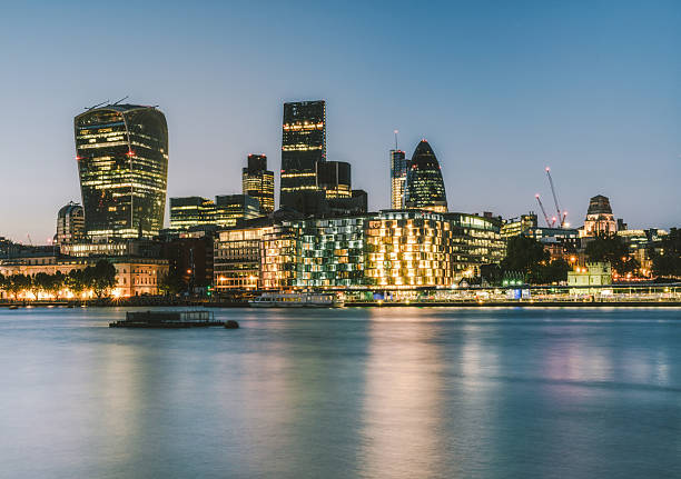 istock skyscraper in Central London at dusk 589951010