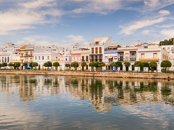 ribera ayamonte, andalucía, españa - huelva province fotografías e imágenes de stock