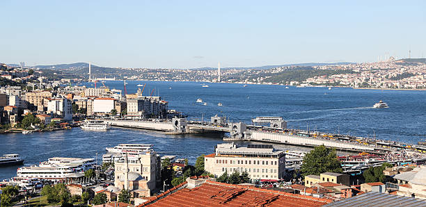 istock Bosphorus Strait in Istanbul City 589953134