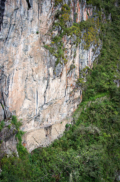 istock Inca bridge in Machu Picchu in Peru. 589954608