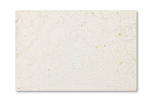 istock Recycled crumpled white paper texture or paper background. 589961056