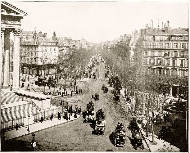 istock Boulevard de La Madeleine in Paris 589962684