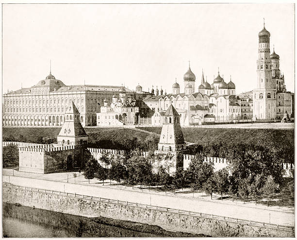 istock Kremlin, Moscow in 1880s 589962694
