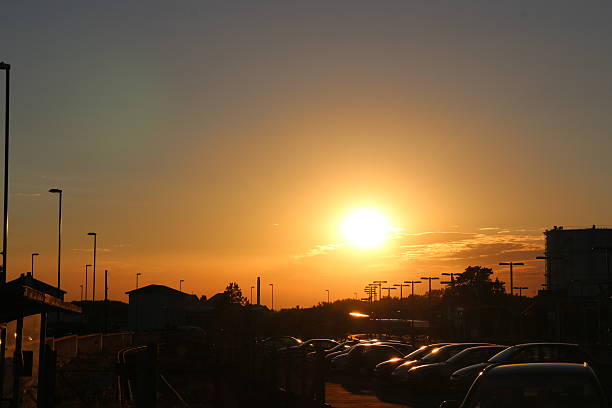 istock Littlehampton Station downtown skyline at sunset 589967536
