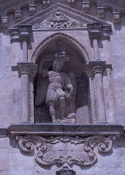 istock Monte Sant'Angelo, Apulia, Italy. 2016 June. St. Michael the Arcangel 589968320