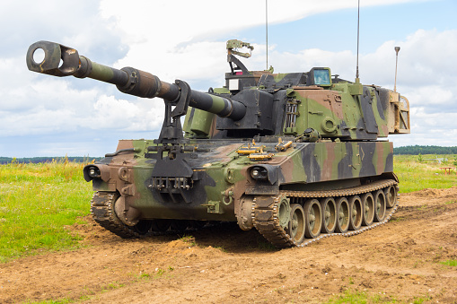 Polish military battlefield transport vehicle