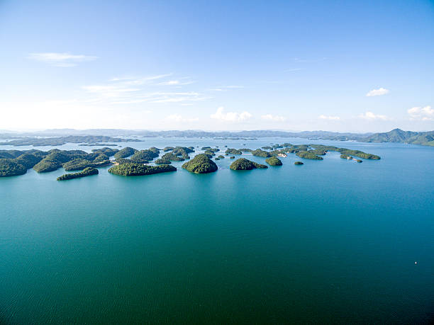istock Sweden, Aerial view of islands 589975478