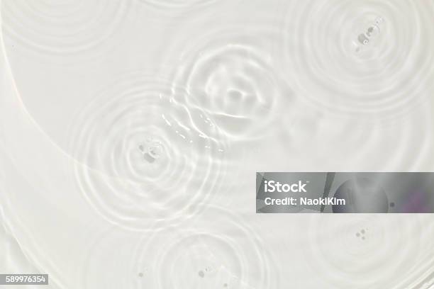 White Water Ripple Background Stock Photo - Download Image Now - Rippled, Water, Liquid