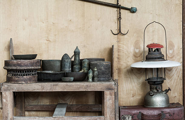 istock of the ancient in wood house 589976378
