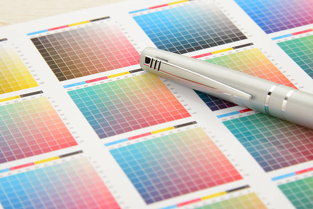 istock Color guide to match colors for printing 589977112