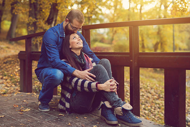 istock Gentle kiss for my lady 589981536