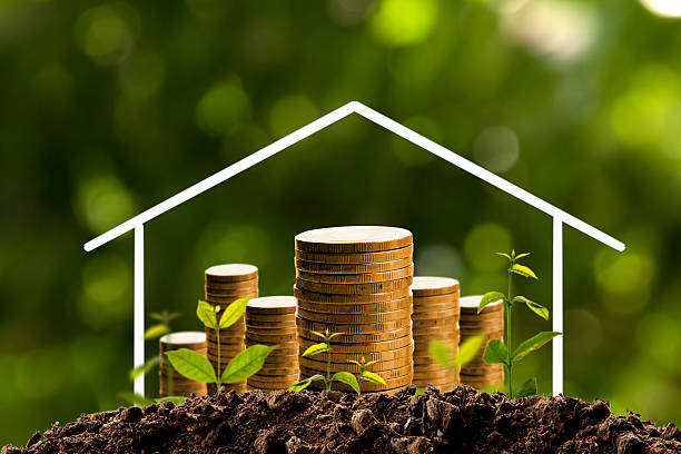 istock Money with house. 589984858