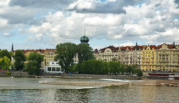 istock The Vltava river in Prague, Czech Republic 590032918