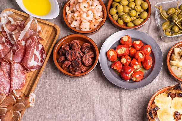 istock Delicious Spanish Tapas Food 590040168