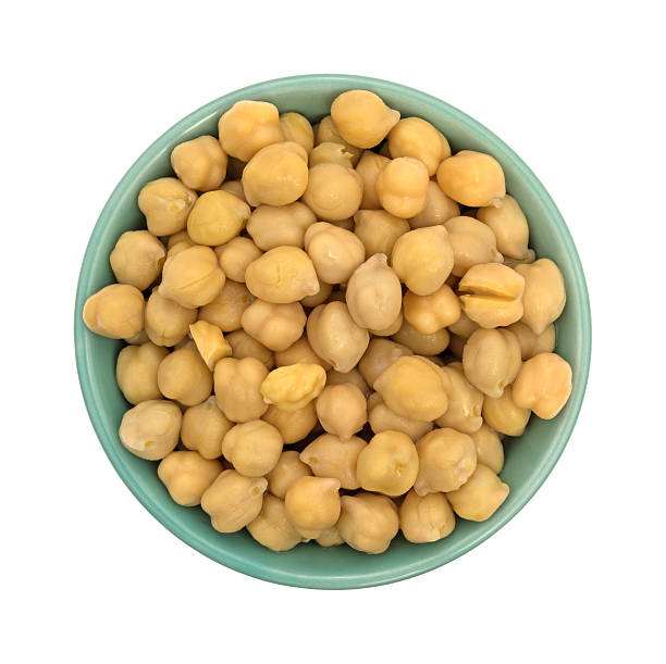 istock Bowl filled with organic garbanzo beans 590044910