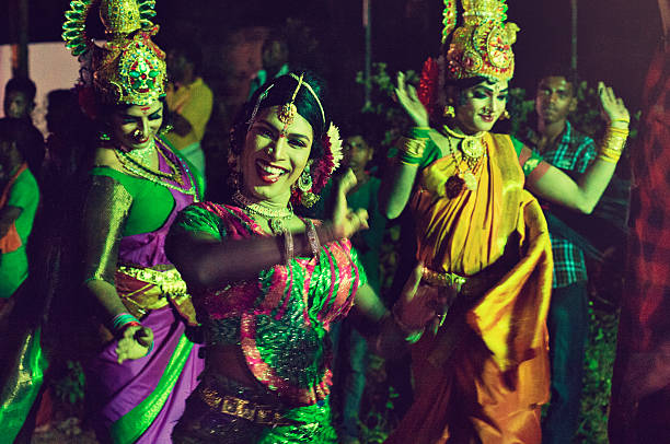 Indian religious festival. stock photo