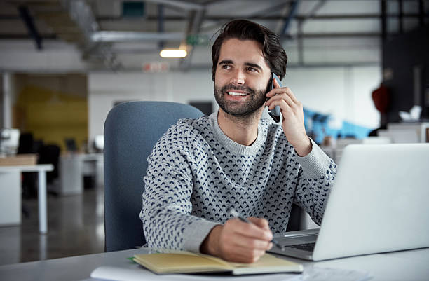 istock I was just about to call you 590053938