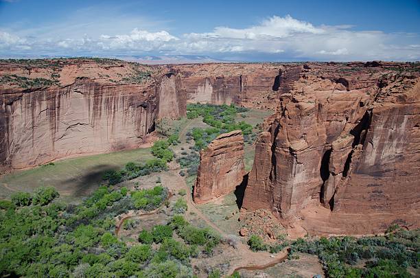 istock Pink cliffs of the Canyon de Chelly 590059106